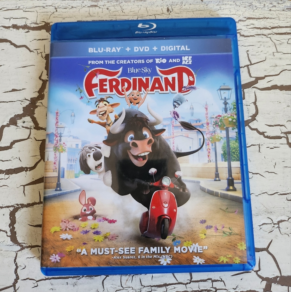 Ferdinand Blu-Ray + DVD Very Good Condition